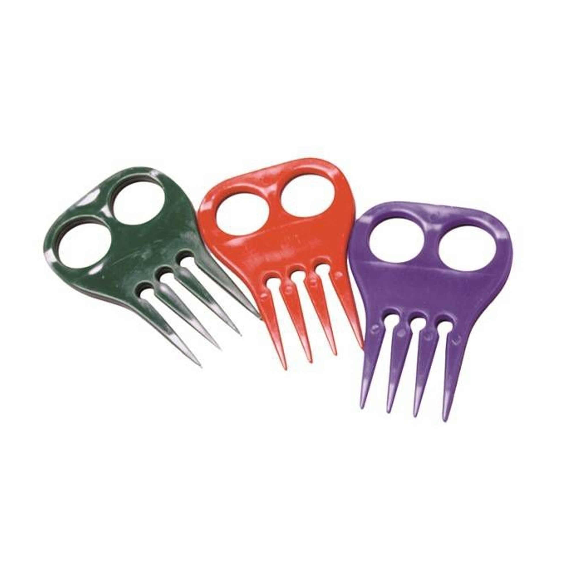 Jacks Plastic Braiding Comb Assorted Colors