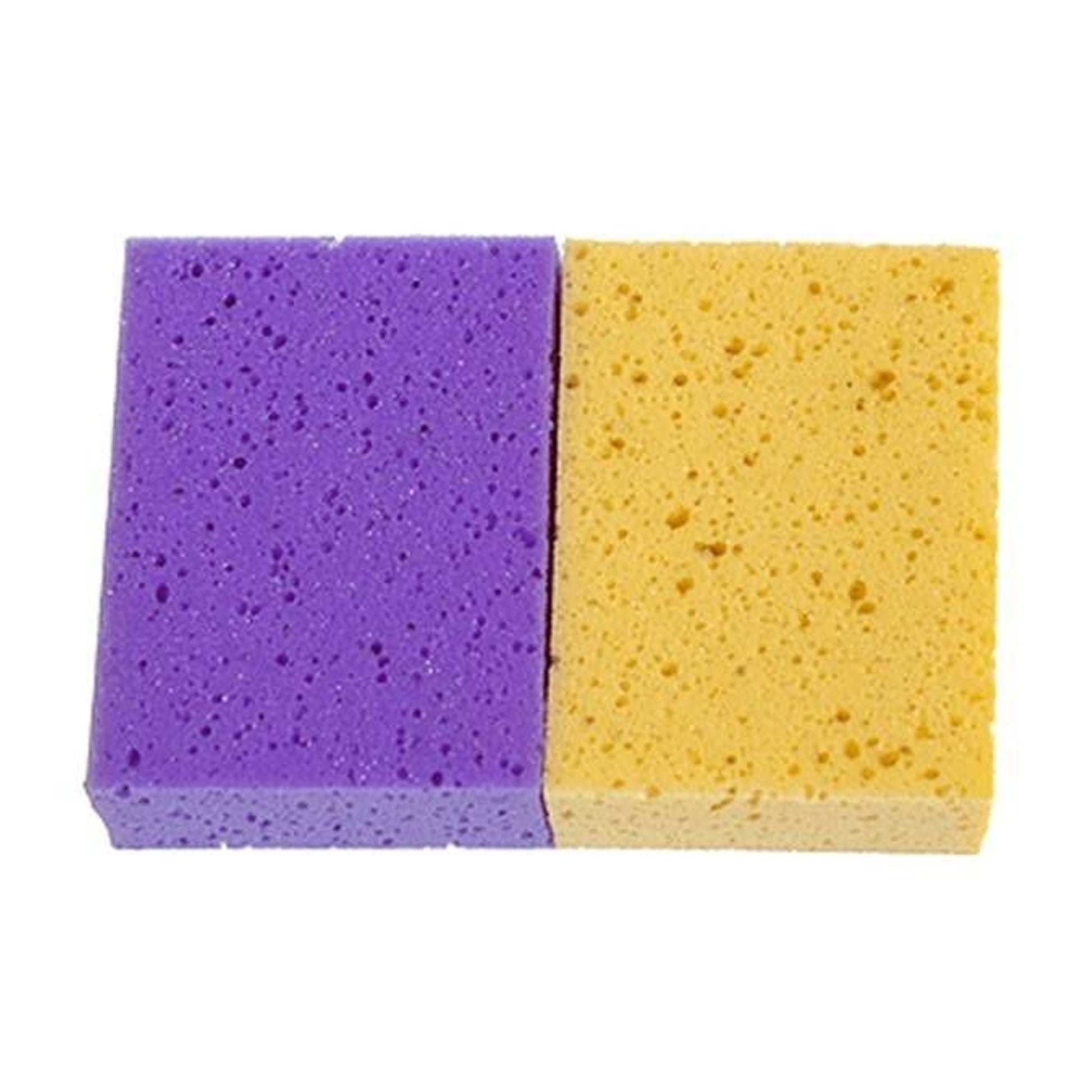 Jacks Sponge Duo Pack (2 Pack) 6" x 4-1/2" x 2" As