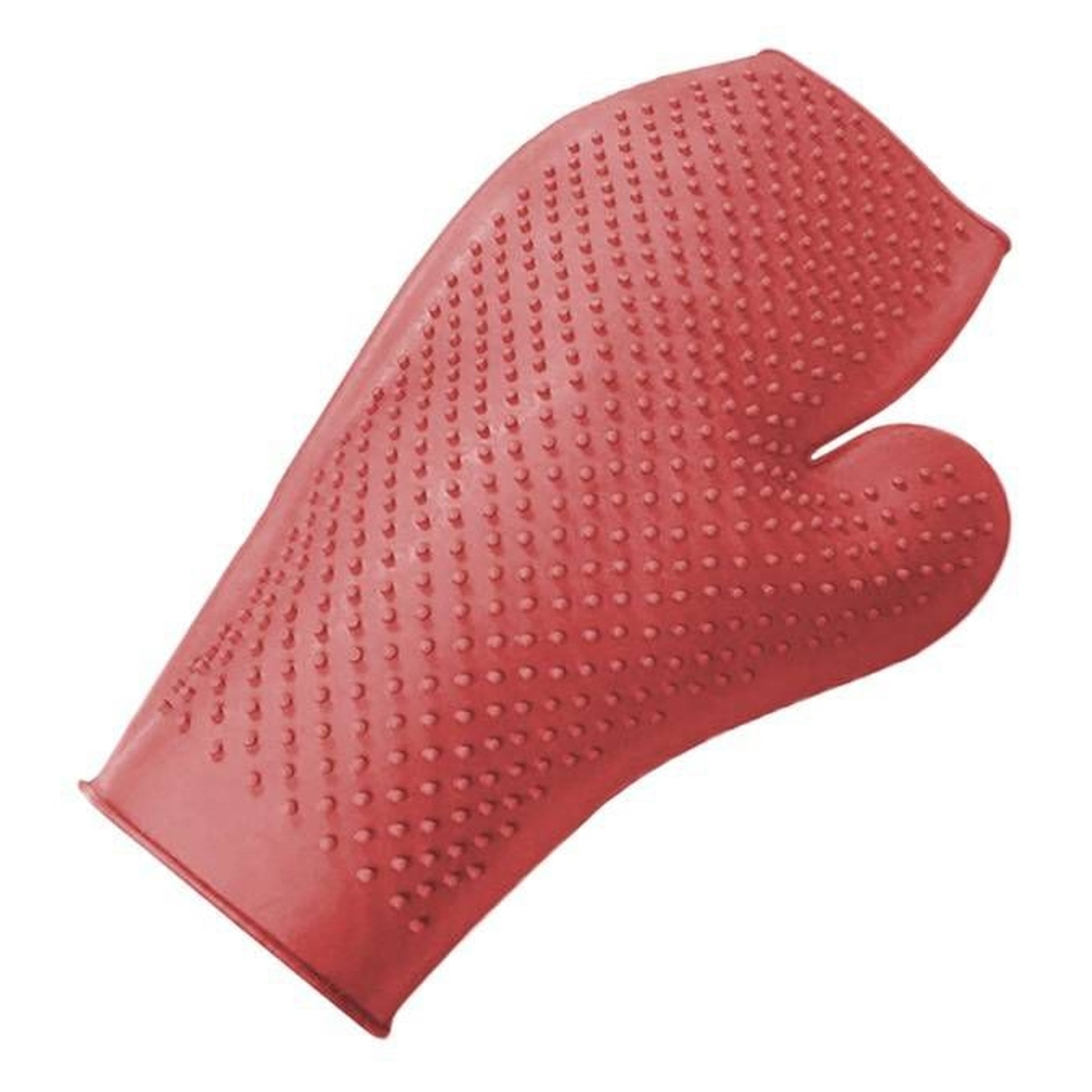 Jacks Rubber Massage Glove Black