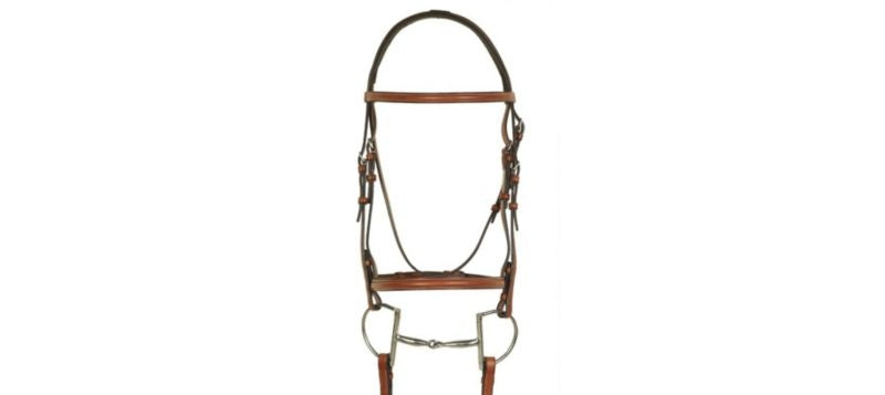 Aramas Plain Raised Padded Bridle with Raised Rubb