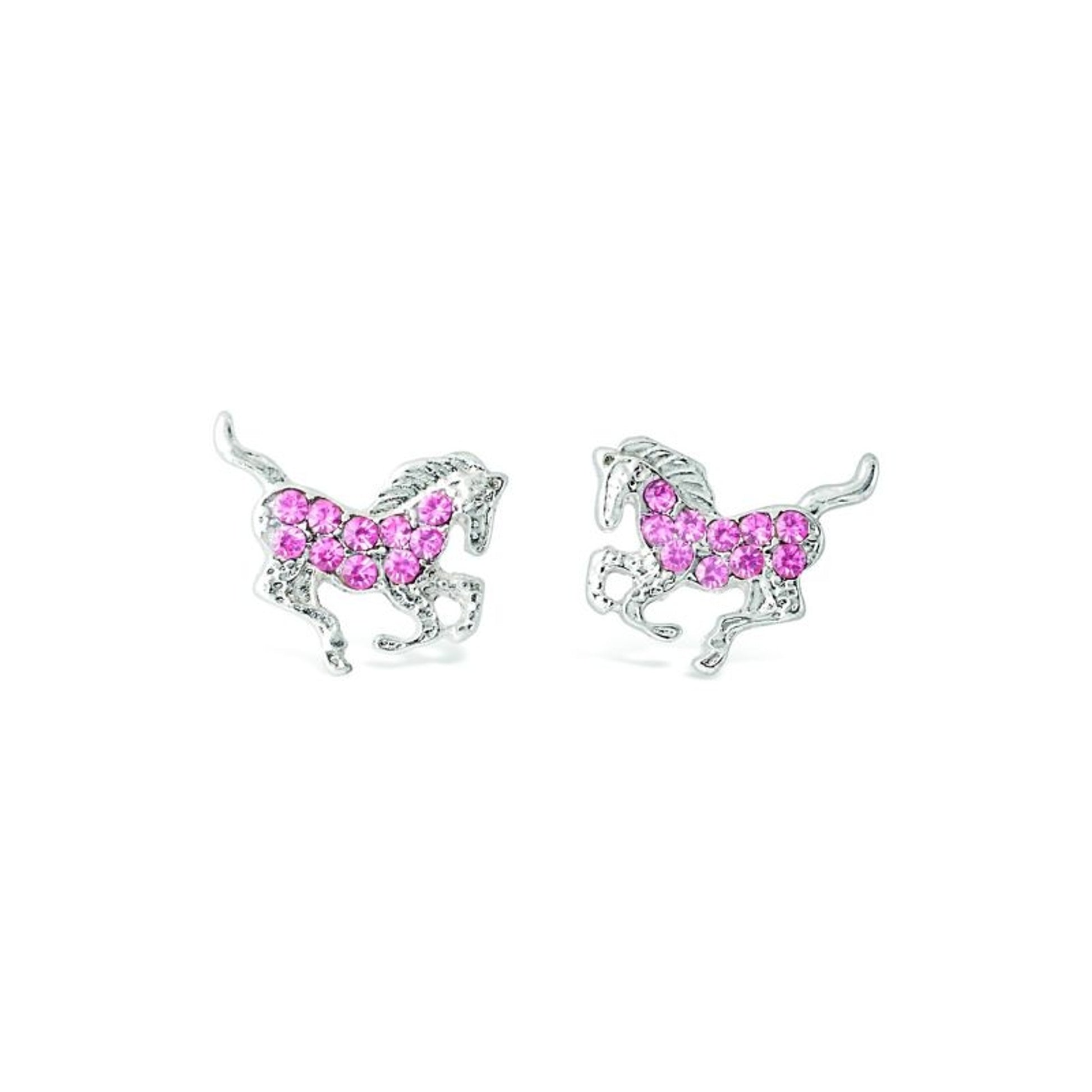 Kelley Kids Galloping Horse Earrings