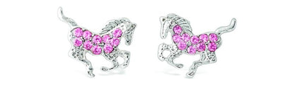 Kelley Kids Galloping Horse Earrings