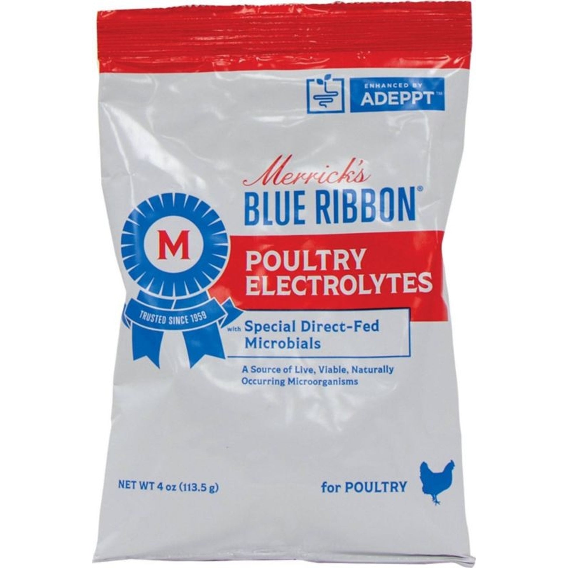 Merricks Blue Ribbon Poultry Electrolytes 4 oz