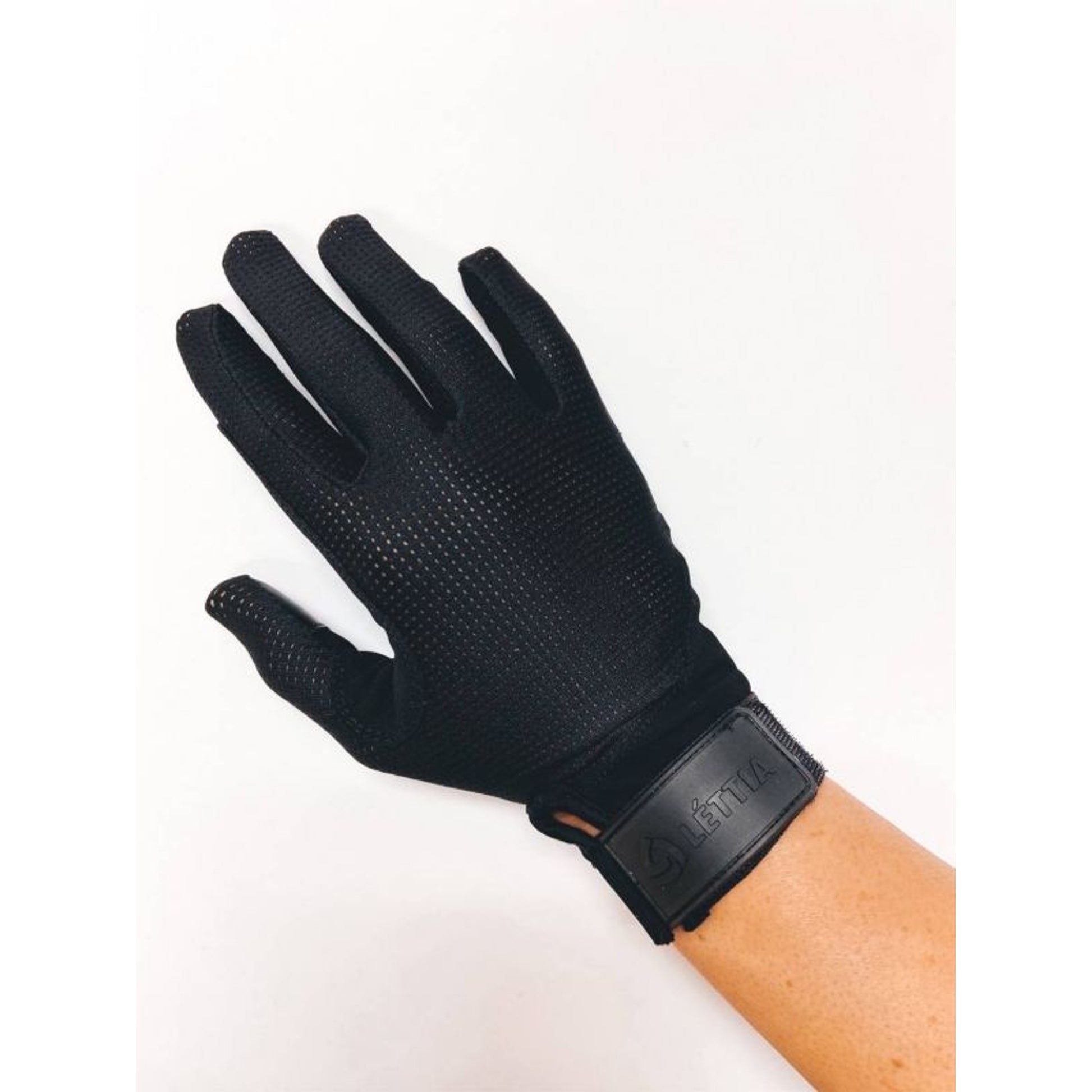 Lettia Kids Shield Mesh Gloves Small Black