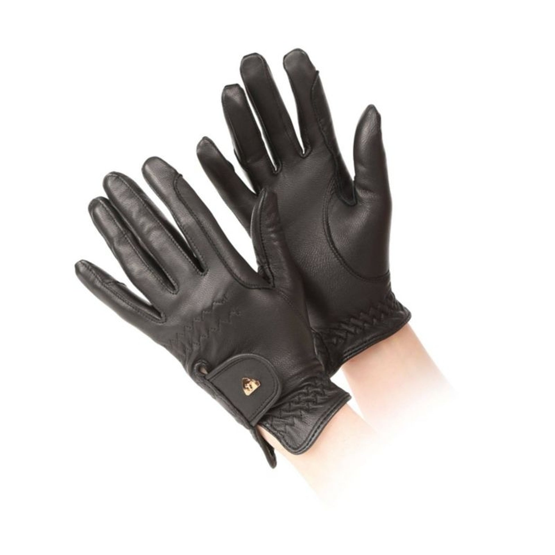Aubrion Ladies Leather Riding Gloves