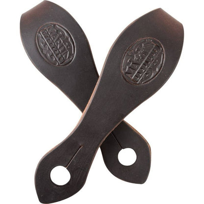 Martin Saddlery Slobber Straps Large Chocolate Har