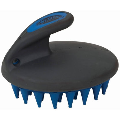 Weaver Palm-held Coarse Curry with Lg Rubber Bristle
