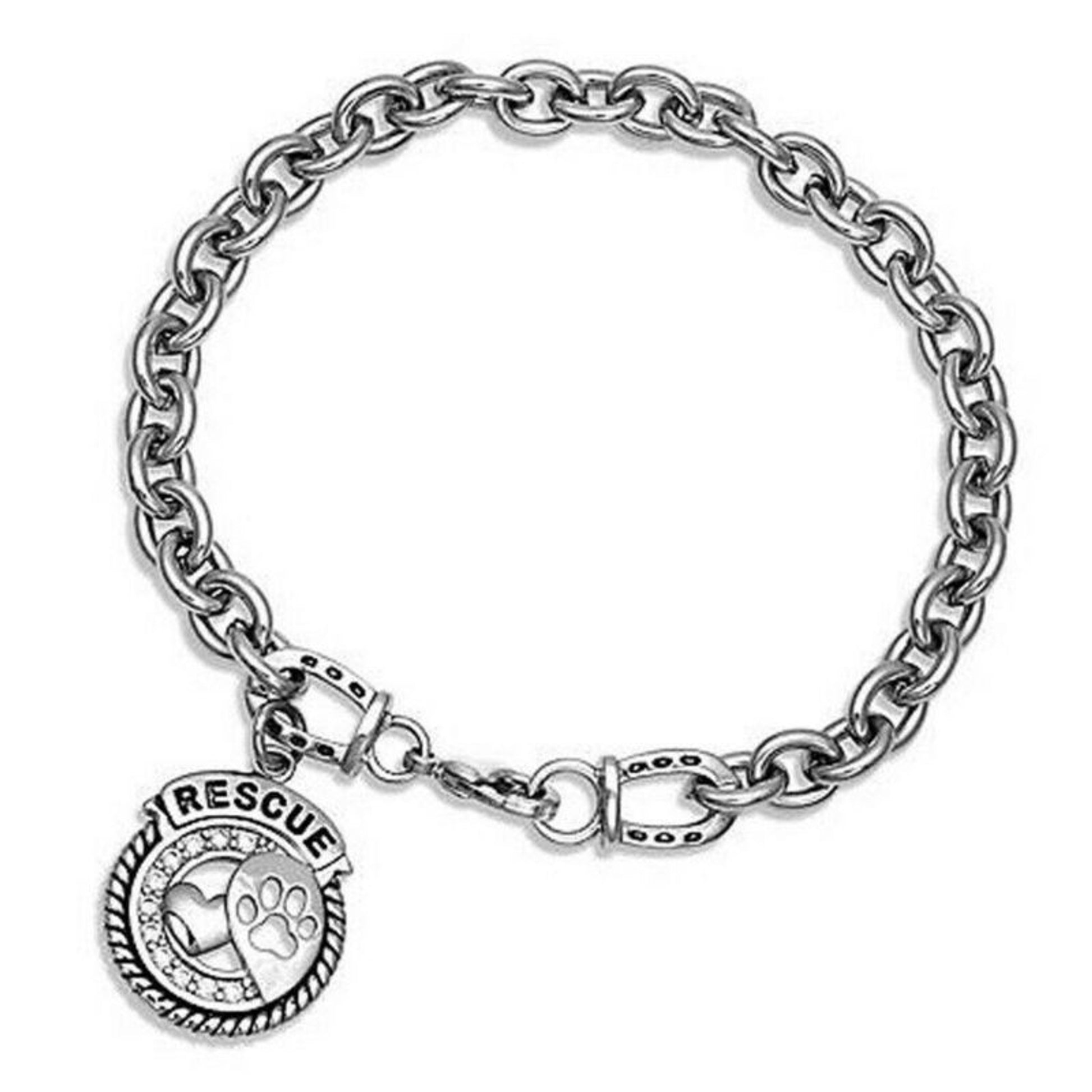 Montana Silversmiths Happy Tails Rescue Paw Charm