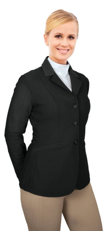 Ovation Ladies AirFlex 3-Button Show Coat Medium (