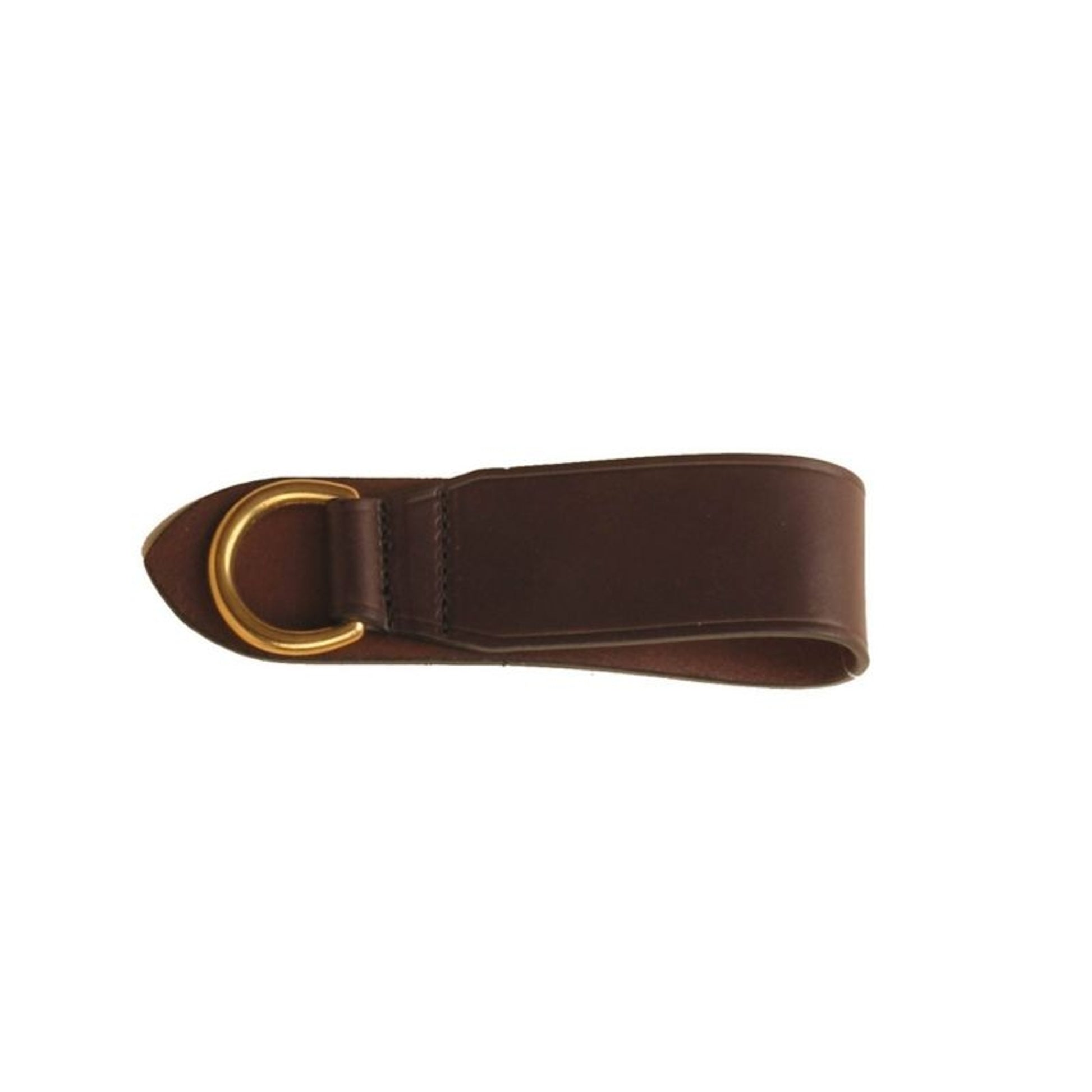 Tory Leather Deluxe Girth Ring With Solid Brass De