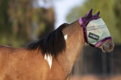 Kensington Miniature Signature Fly Mask with Plush Fl