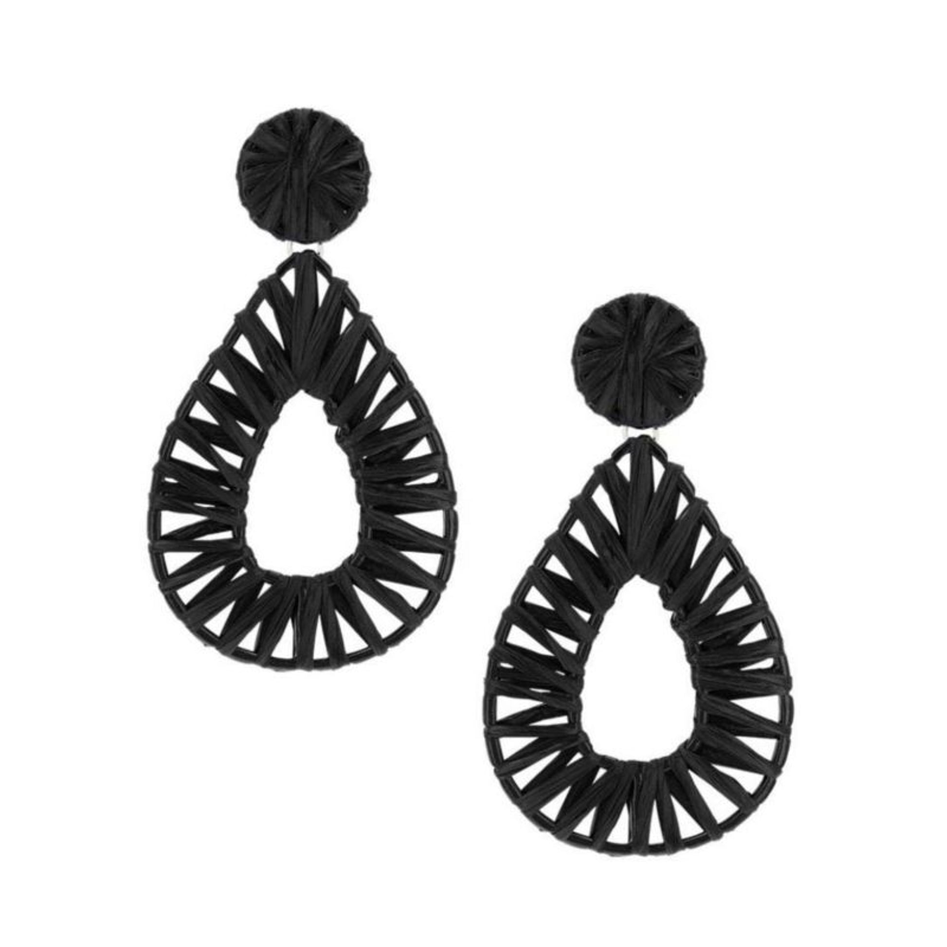 Montana Silversmiths Ladies Charcoal Tears Raffia