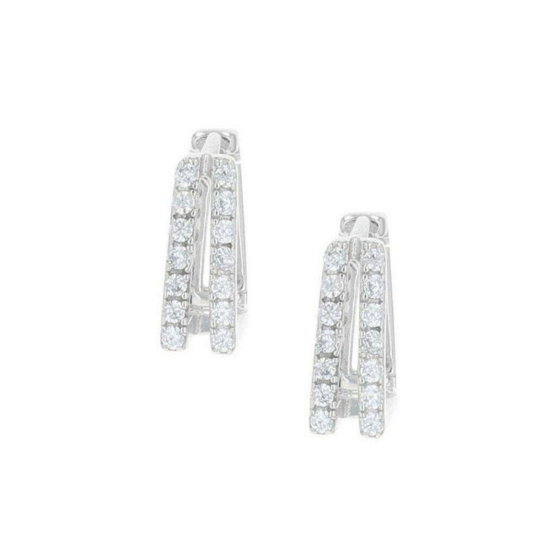 Montana Silversmiths Minimal V Stirrup Earrings Cu