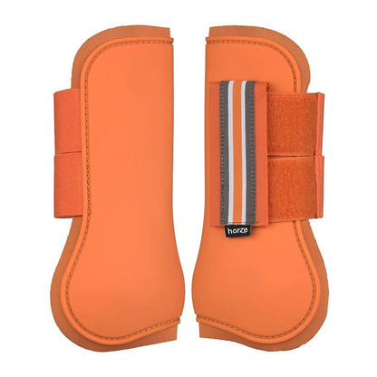 Horze Adepto Tendon Boots Cob Coral Gold