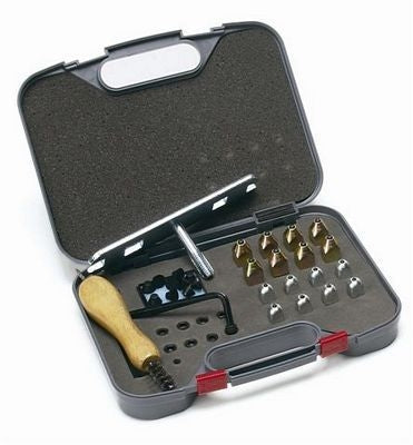 Horse Shoe Stud Kit with Plastic Case Graphite