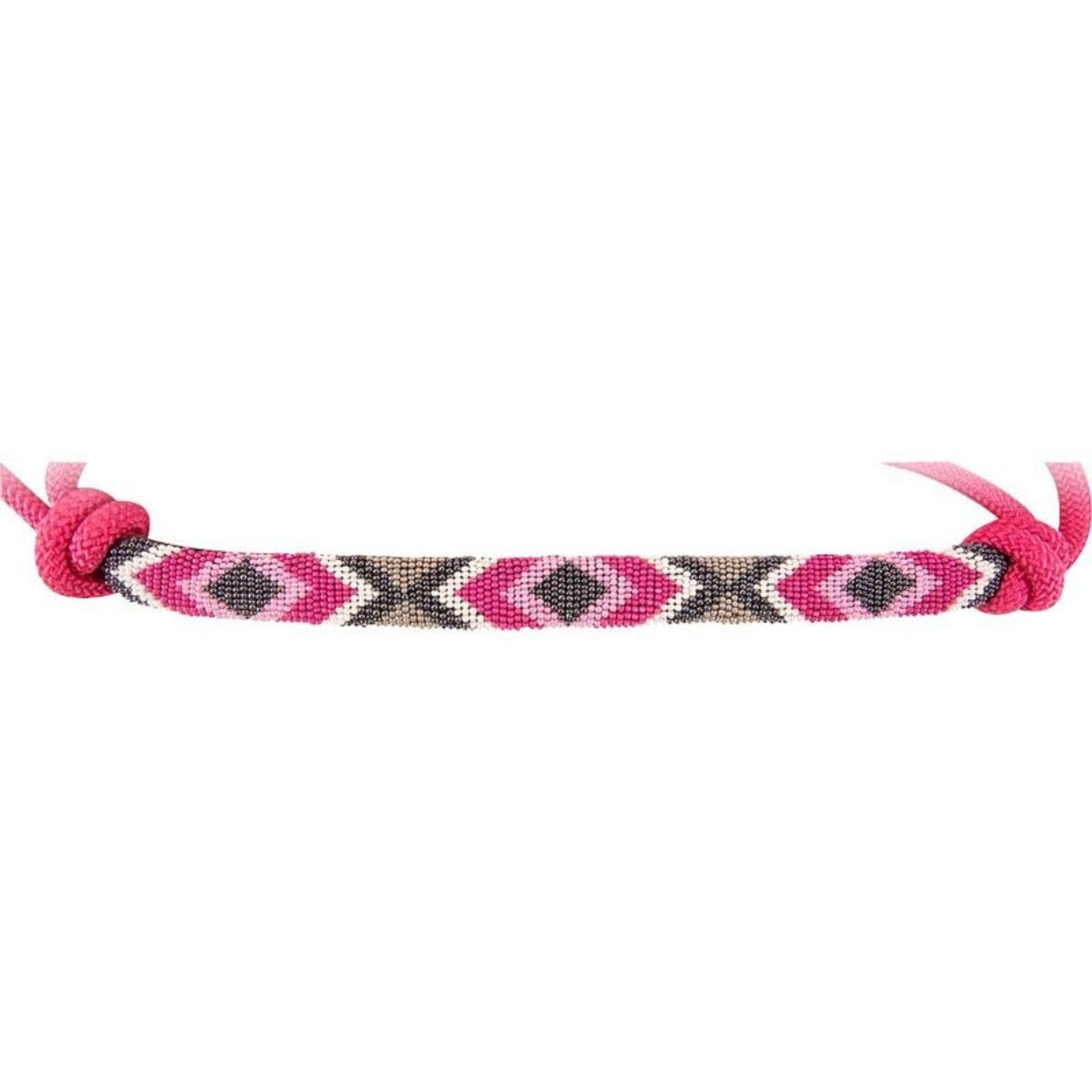 Cashel Beaded Nose Rope Halter with 9ft Lead