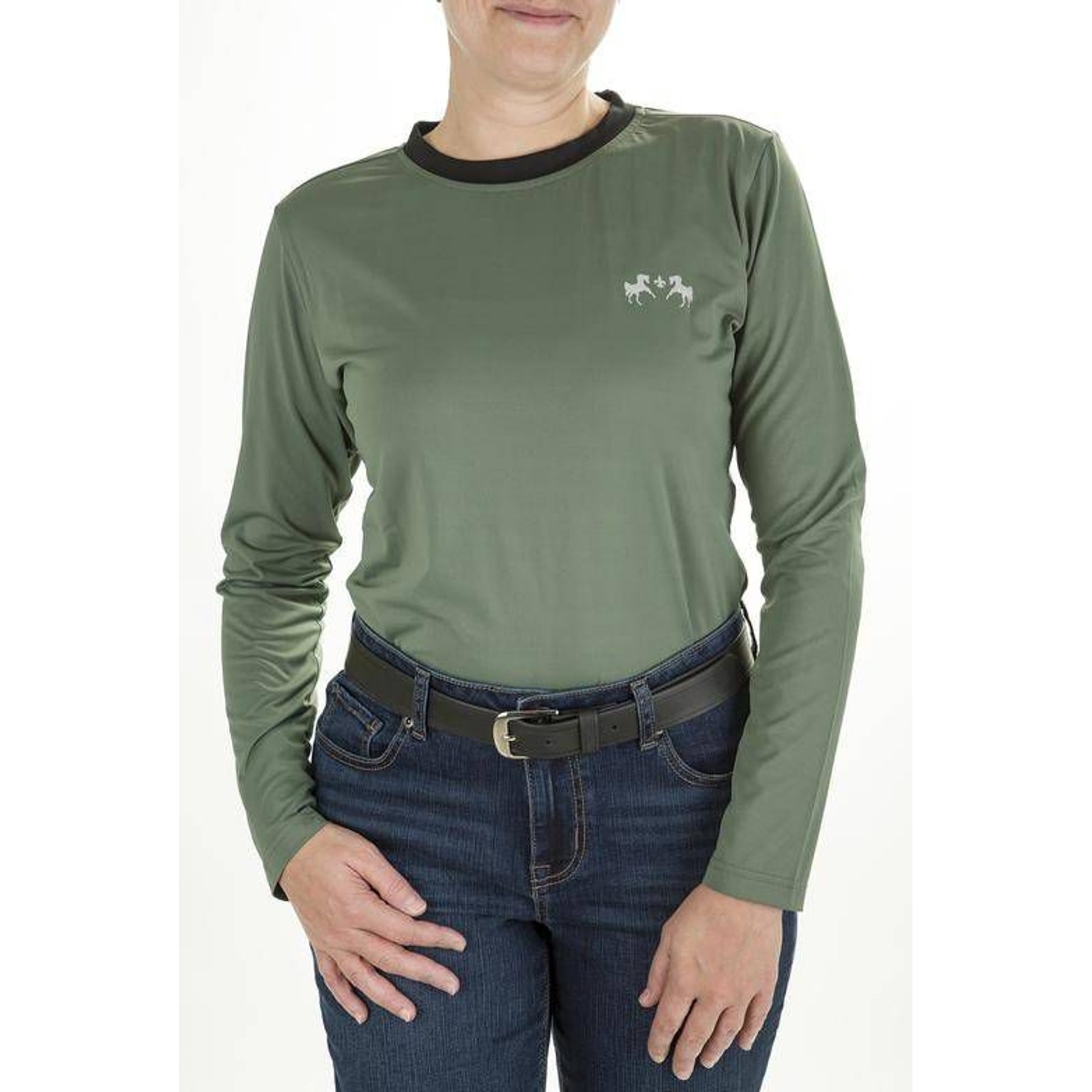 Equine Couture Ladies Equilibrium Long Sleeve Shir