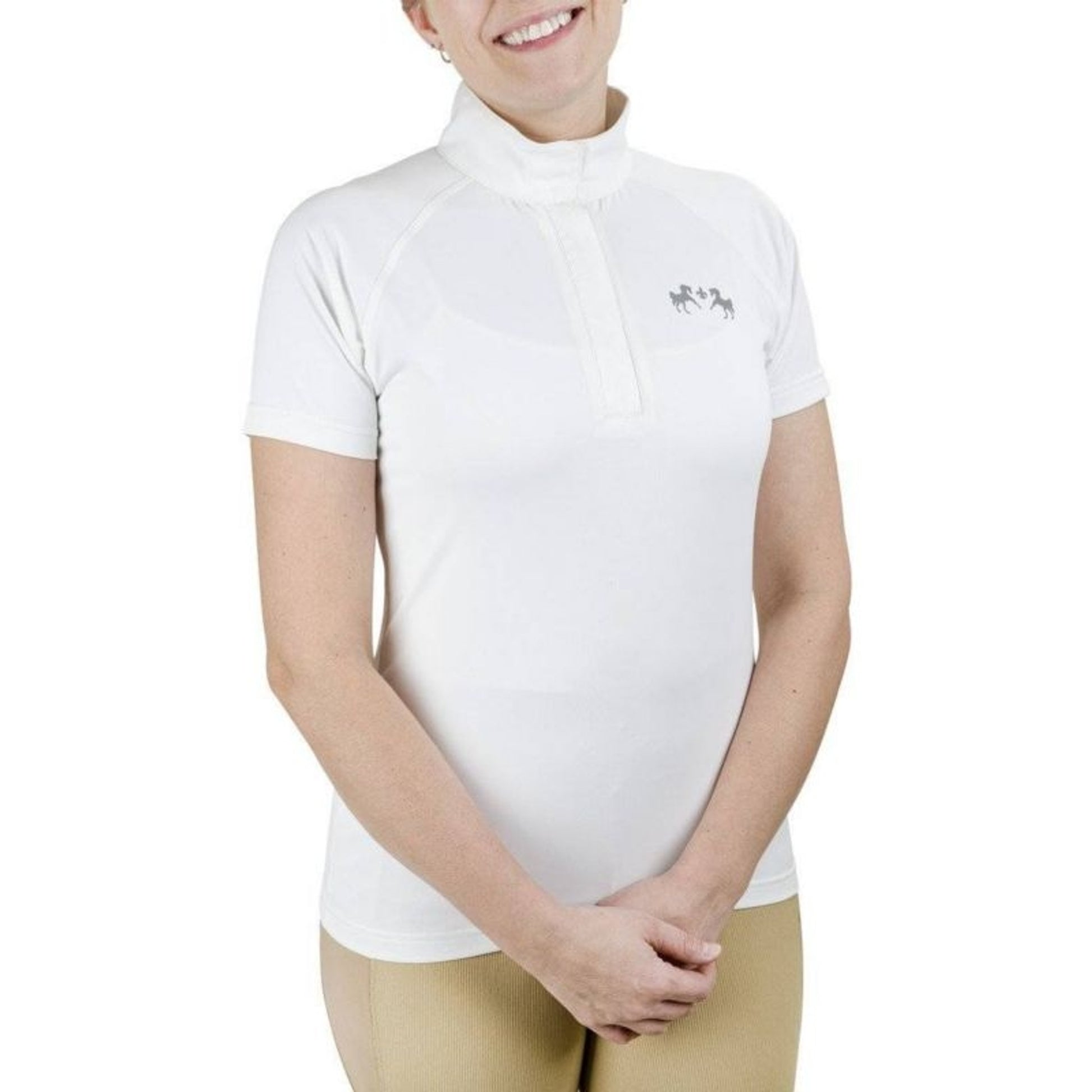 Equine Couture Ladies Magda Lace EquiCool Short Sl