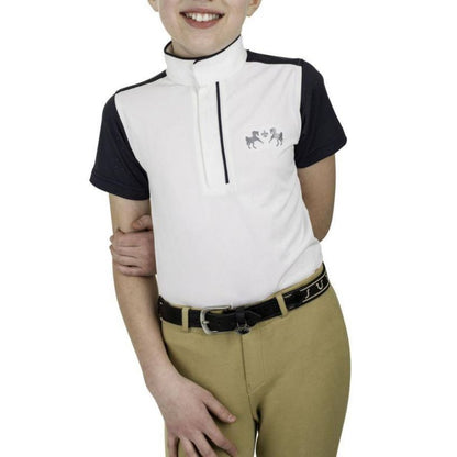 Equine Couture Kids Magda EquiCool Short Sleeve Sh