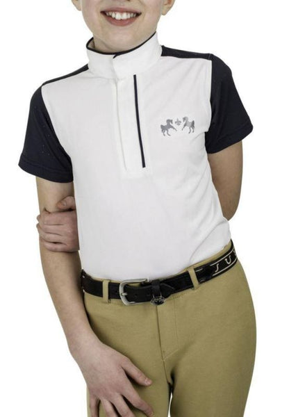 Equine Couture Kids Magda EquiCool Short Sleeve Sh