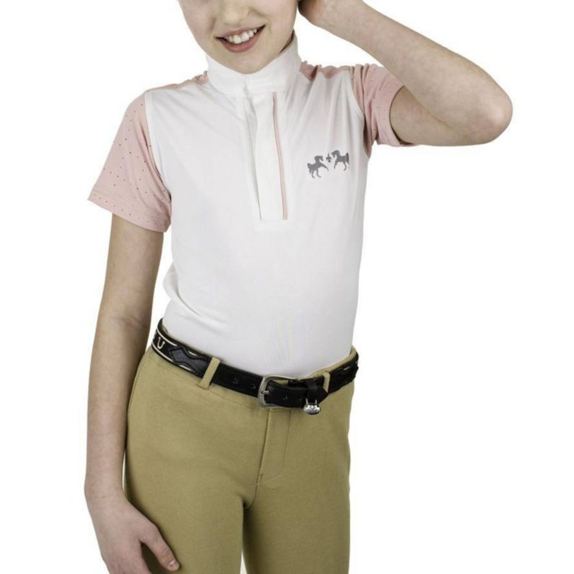 Equine Couture Kids Magda EquiCool Short Sleeve Sh