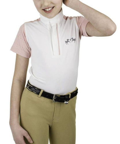 Equine Couture Kids Magda EquiCool Short Sleeve Sh