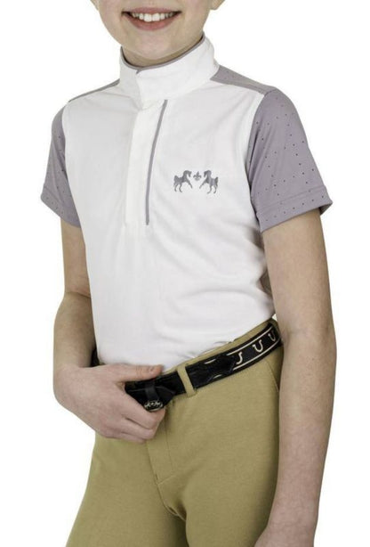 Equine Couture Kids Magda EquiCool Short Sleeve Sh