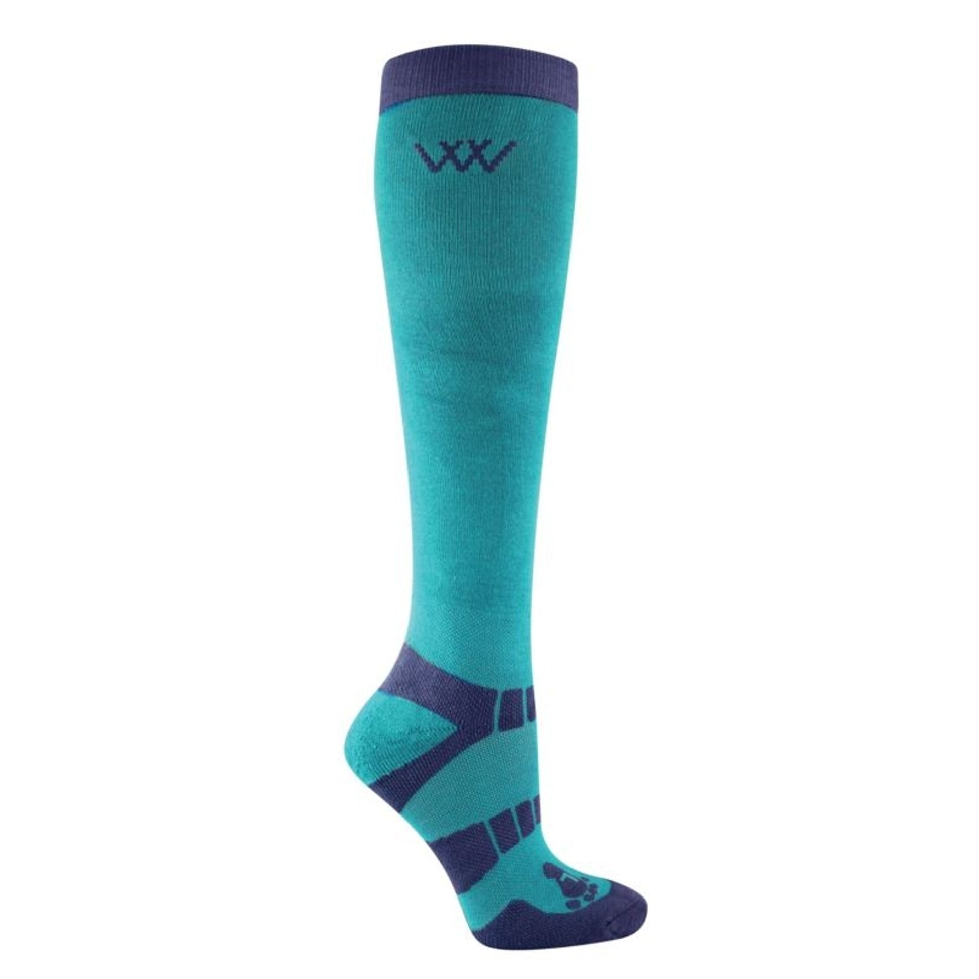 Woof Wear Bamboo Long Socks - 2 Pair LG Black