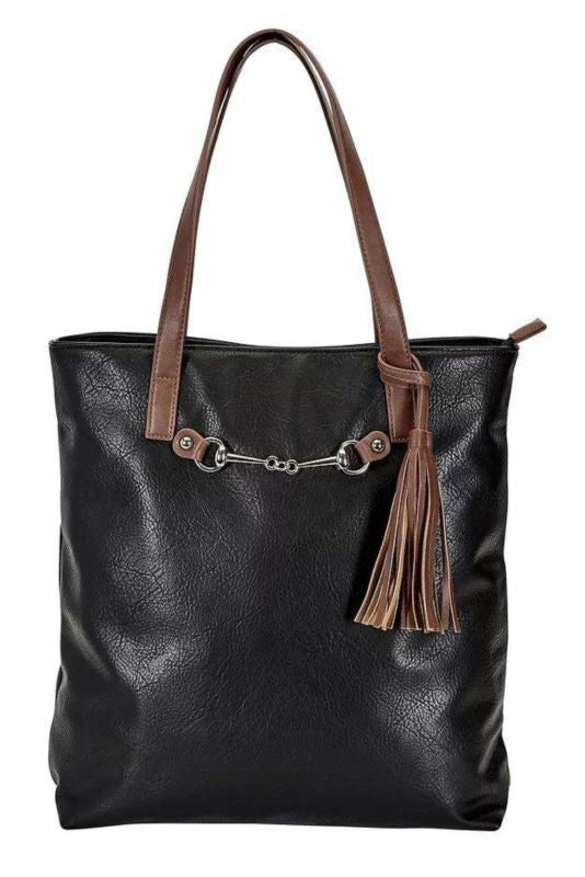 AWST International Snaffle Bit Tote Bag with Tassel