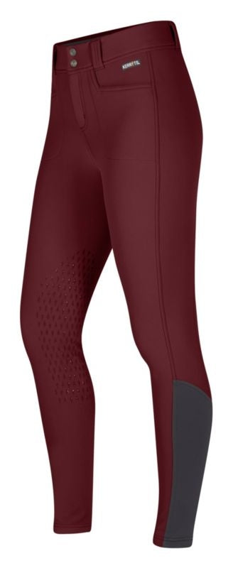 Kerrits Ladies 3-Season Tailored Knee Patch Breech