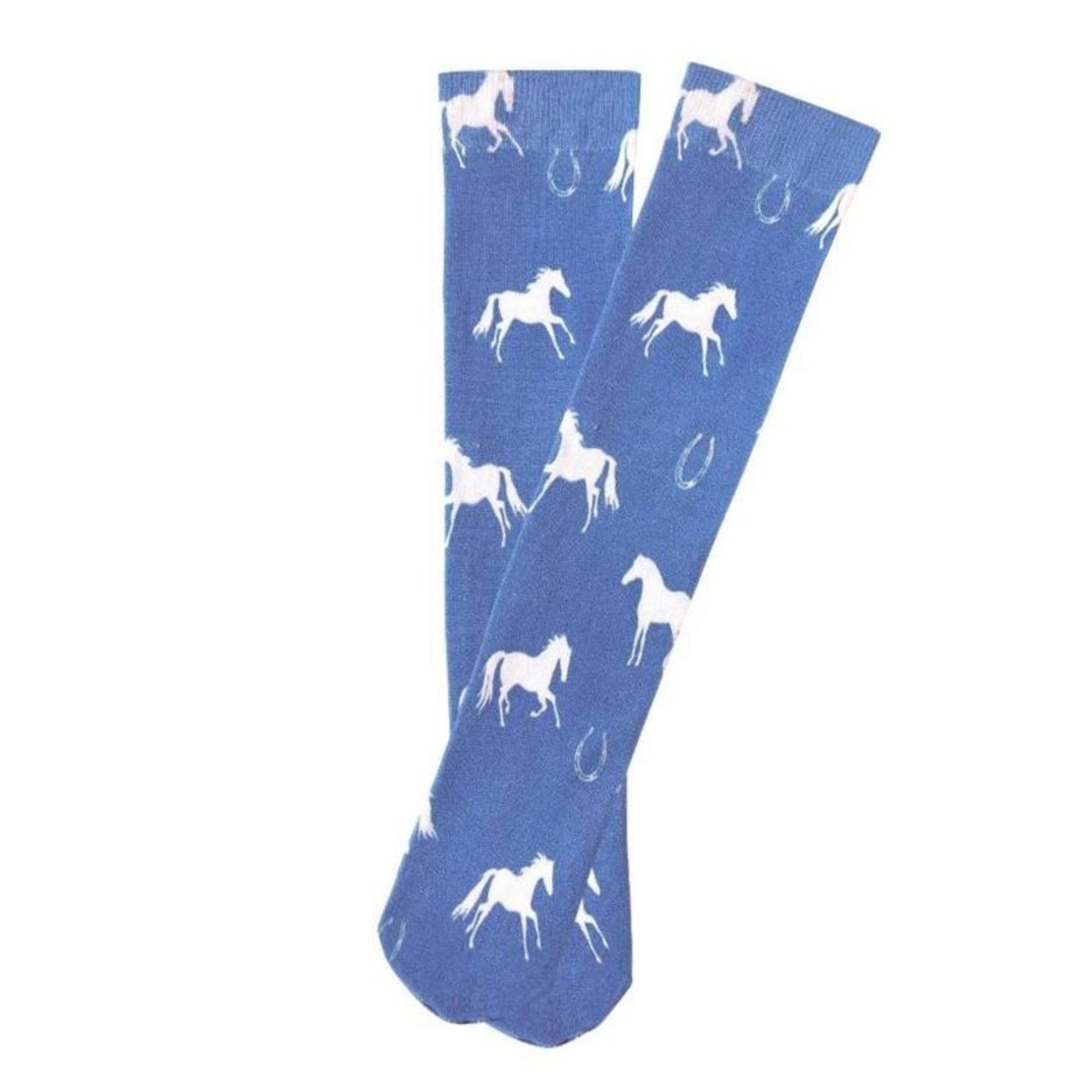 AWST Intl Kids Lila Horses and Horseshoes Socks