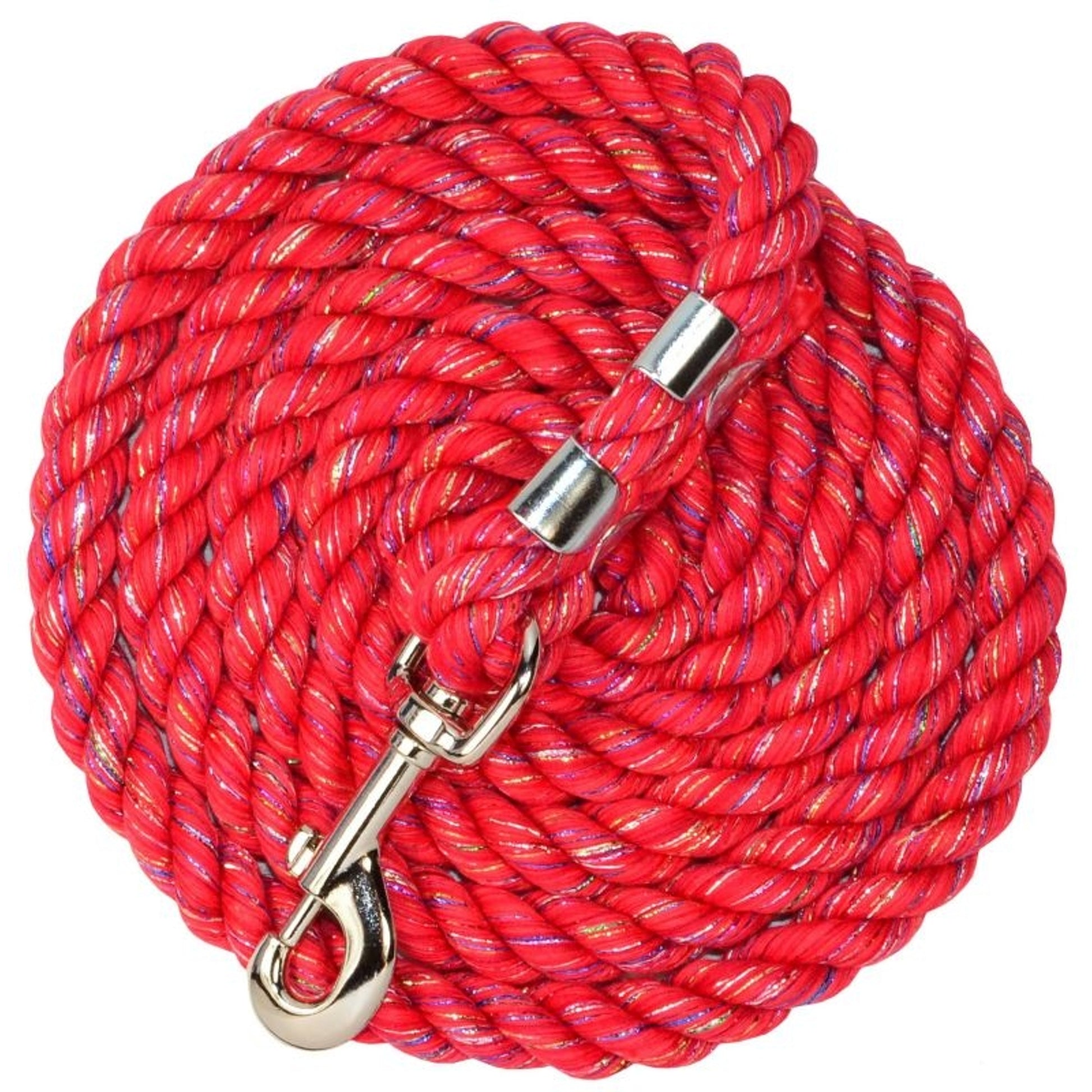 Perris Glitter Cotton Lead with Snap 6ft