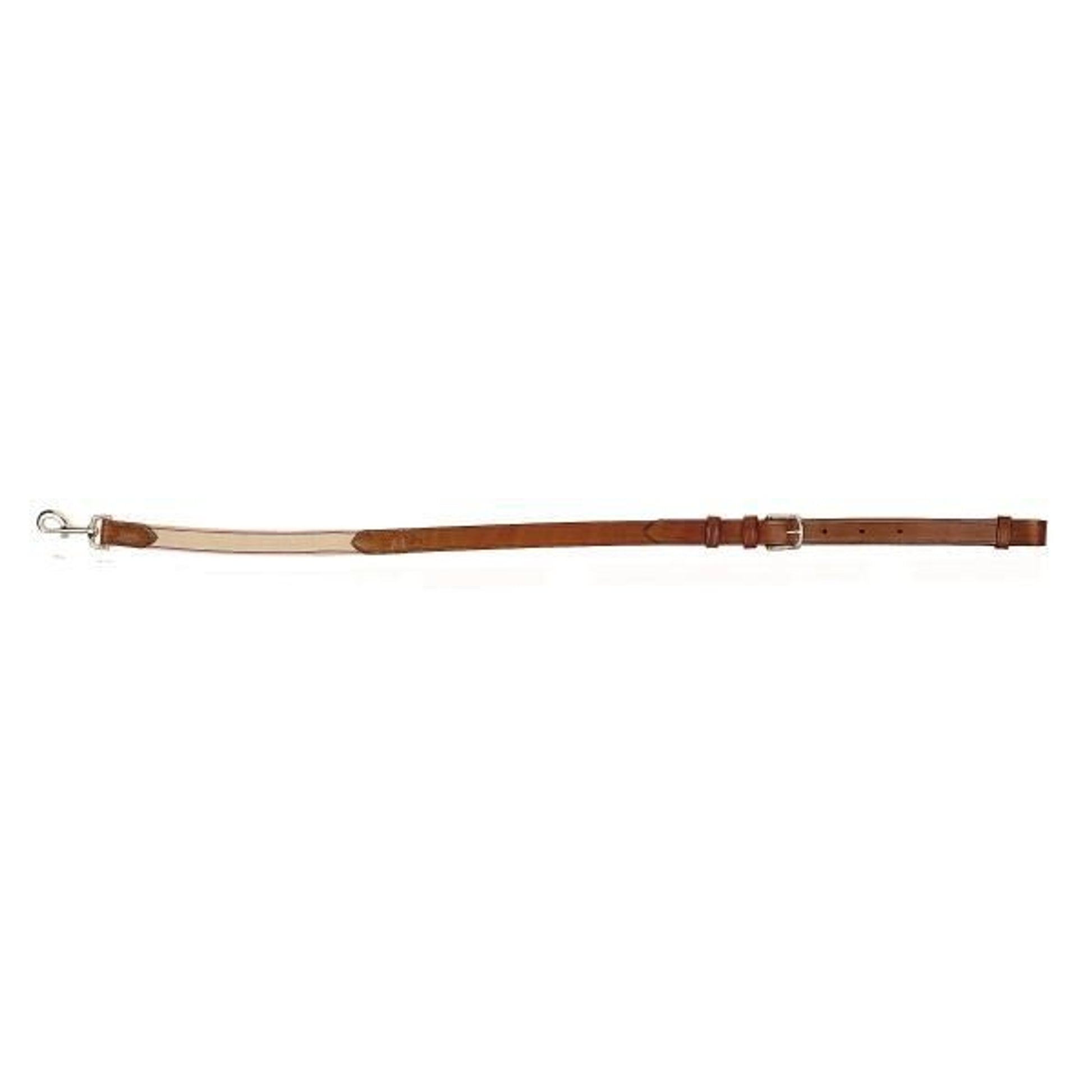 Adjust Leather/Elastic Side Rein 38-42 Br