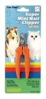 Super Nail Clipper 3.25x0.5x9.5 red and silver