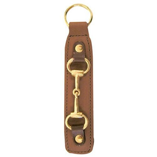 Leather Key Fob /Snaffle Bit