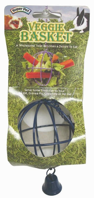 Veggie Basket For Small Animal 3.75x3x8.5 Assorted
