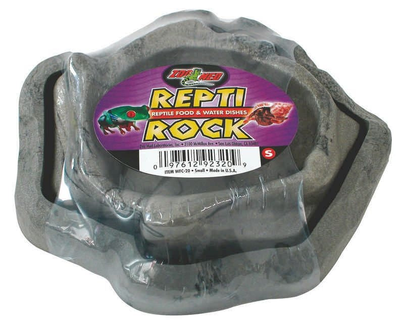 Food/Water Dish For Reptiles Small Natural