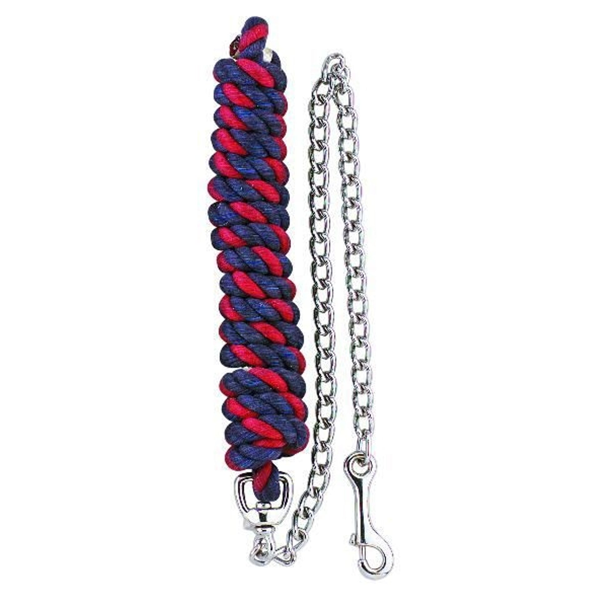 Perris Multi Colored Lead with Chain 6ft Brn