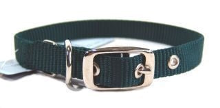 Nylon Dog Collar 16 Inx5/8 In Hunter Grn