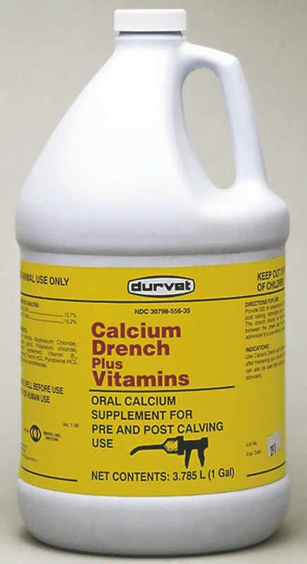 Calcium Drench Plush Vitamins For Cows Gallon