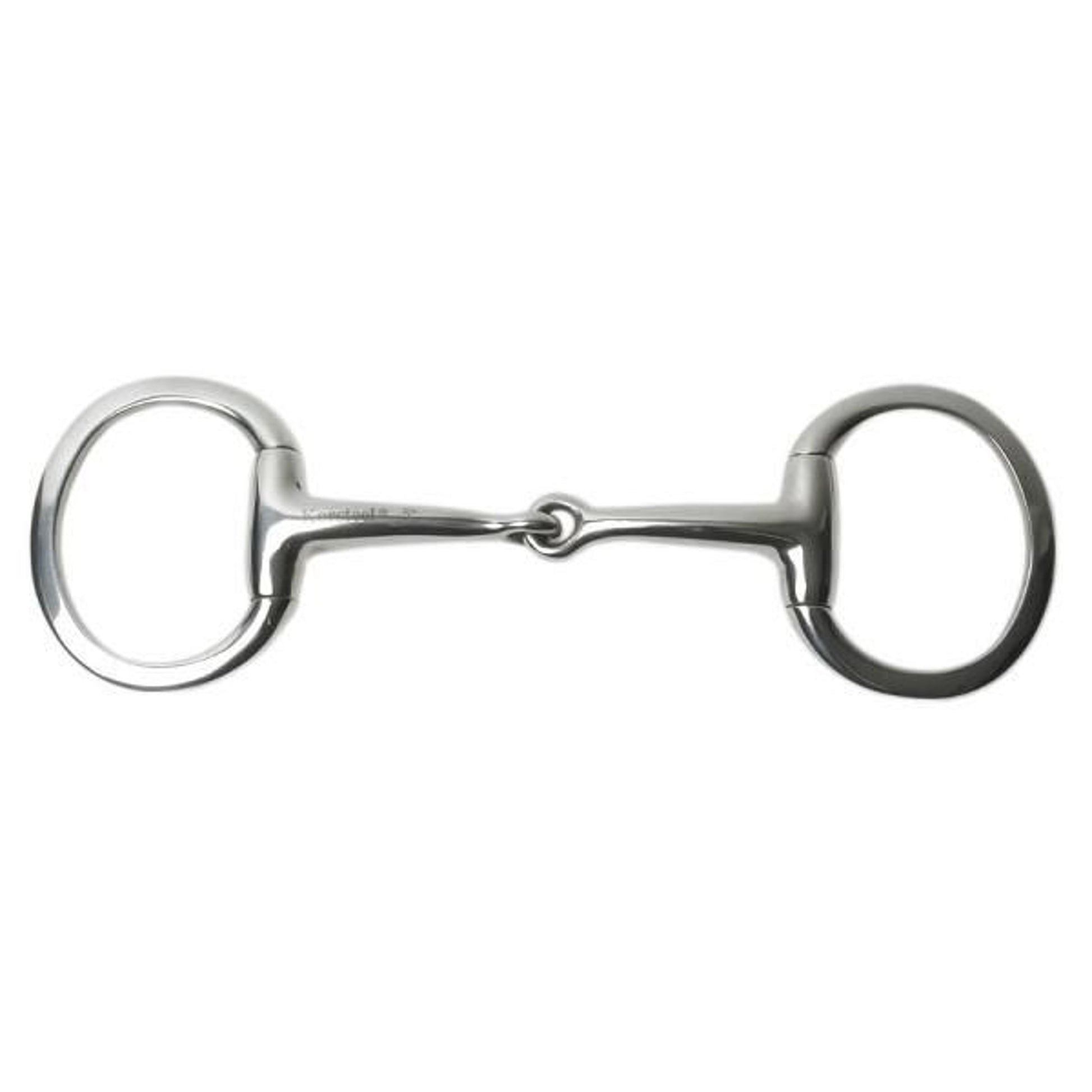 Korsteel Solid Mouth Eggbutt Snaffle Bit