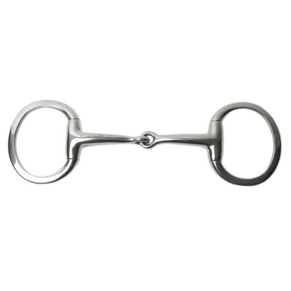 Korsteel Solid Mouth Eggbutt Snaffle Bit