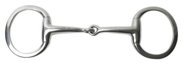 Korsteel Solid Mouth Eggbutt Snaffle Bit
