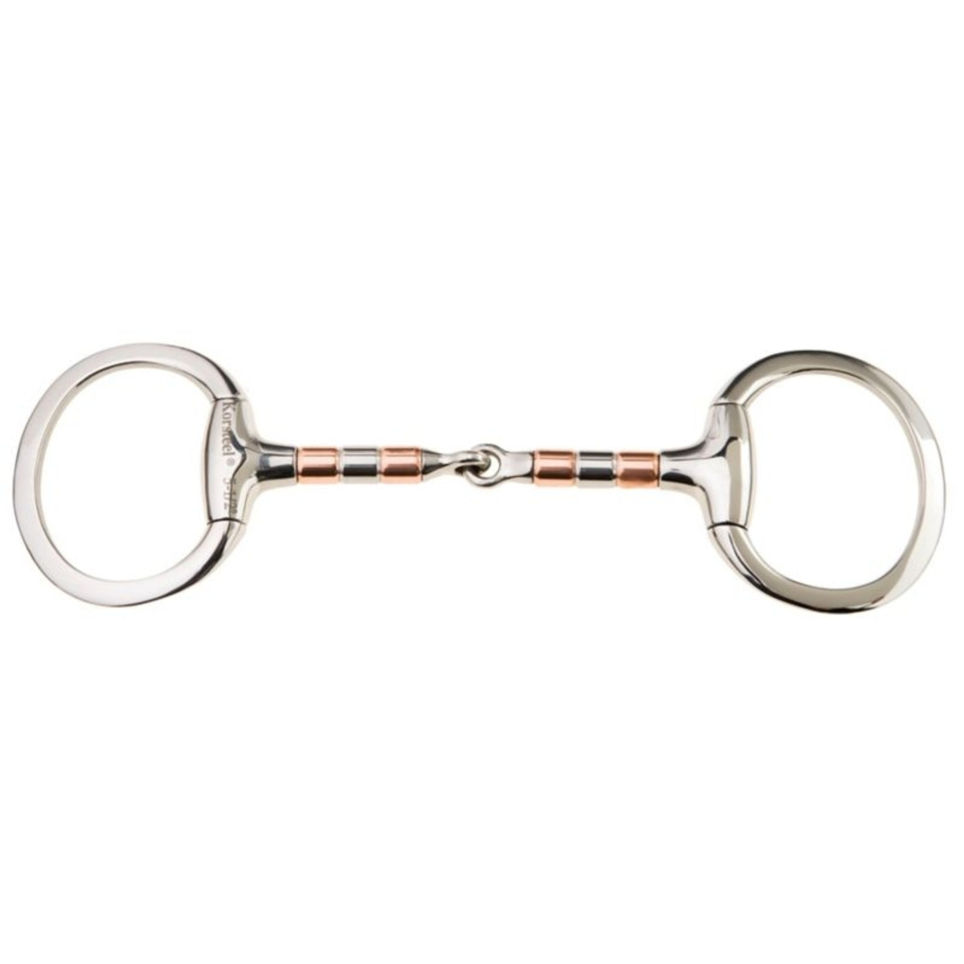 Korsteel Copper/Steel Mouth Rollers Eggbutt
