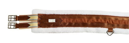 Lettia Collection Fleece-Lined Girth 54" Brown