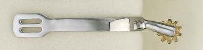 Warendorfer Dressage Spur With Rounded SidesBk/Wh