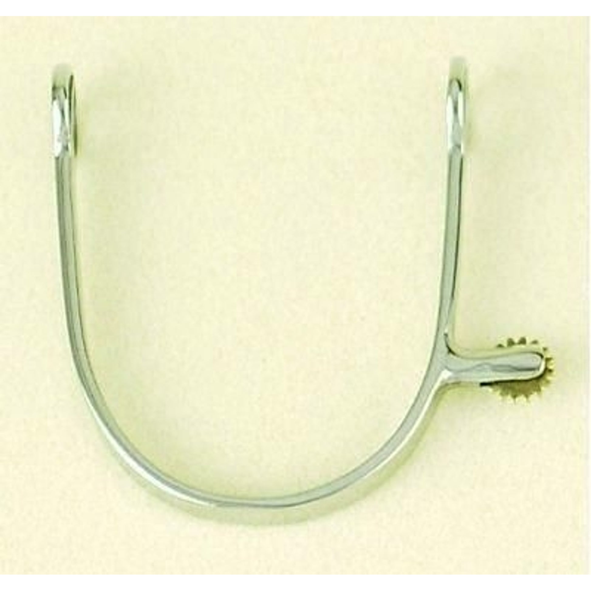 Centaur Stainless Steel Side Rowel SpurBk/Wh