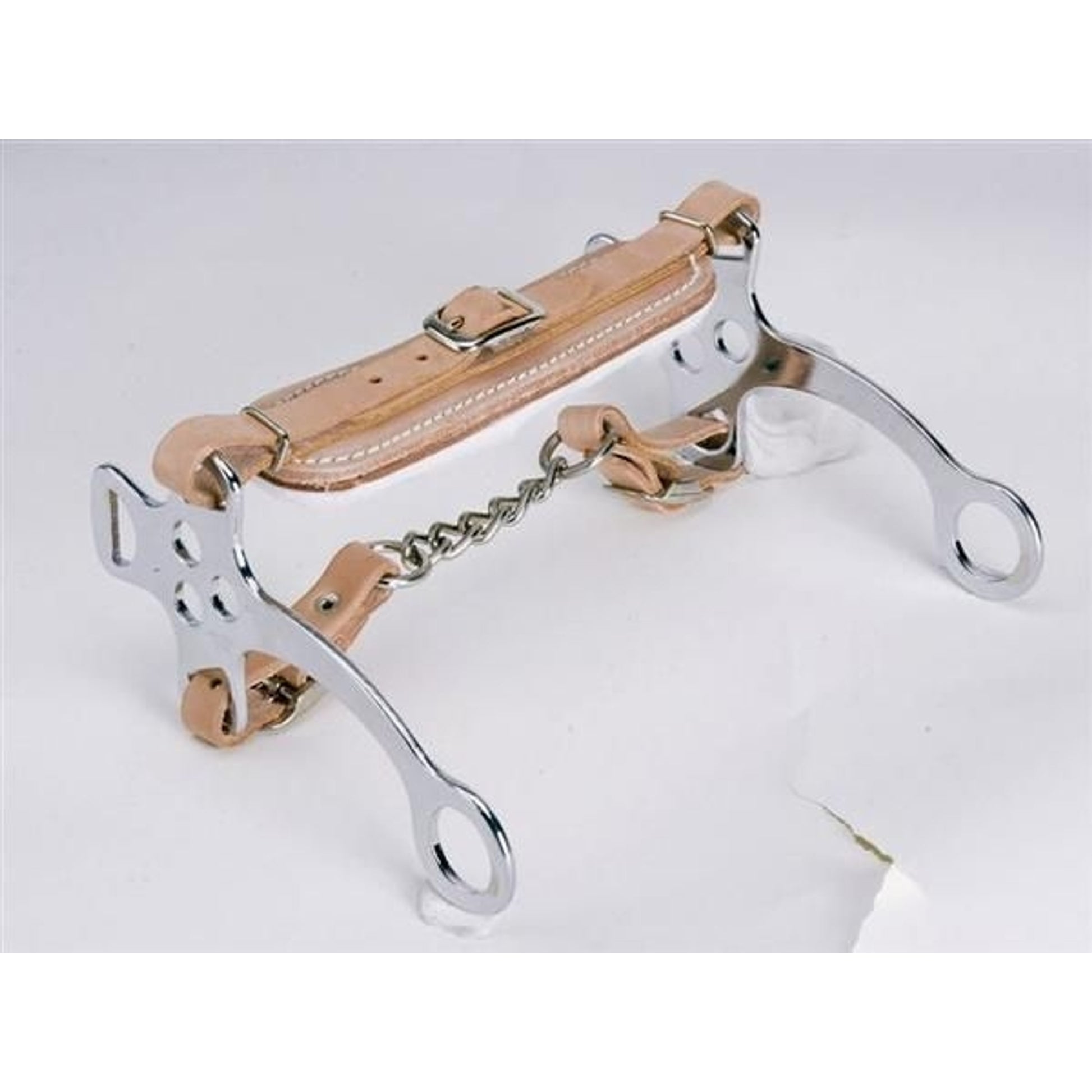 Centaur Fleece Lined Hackamore Stainless Steel