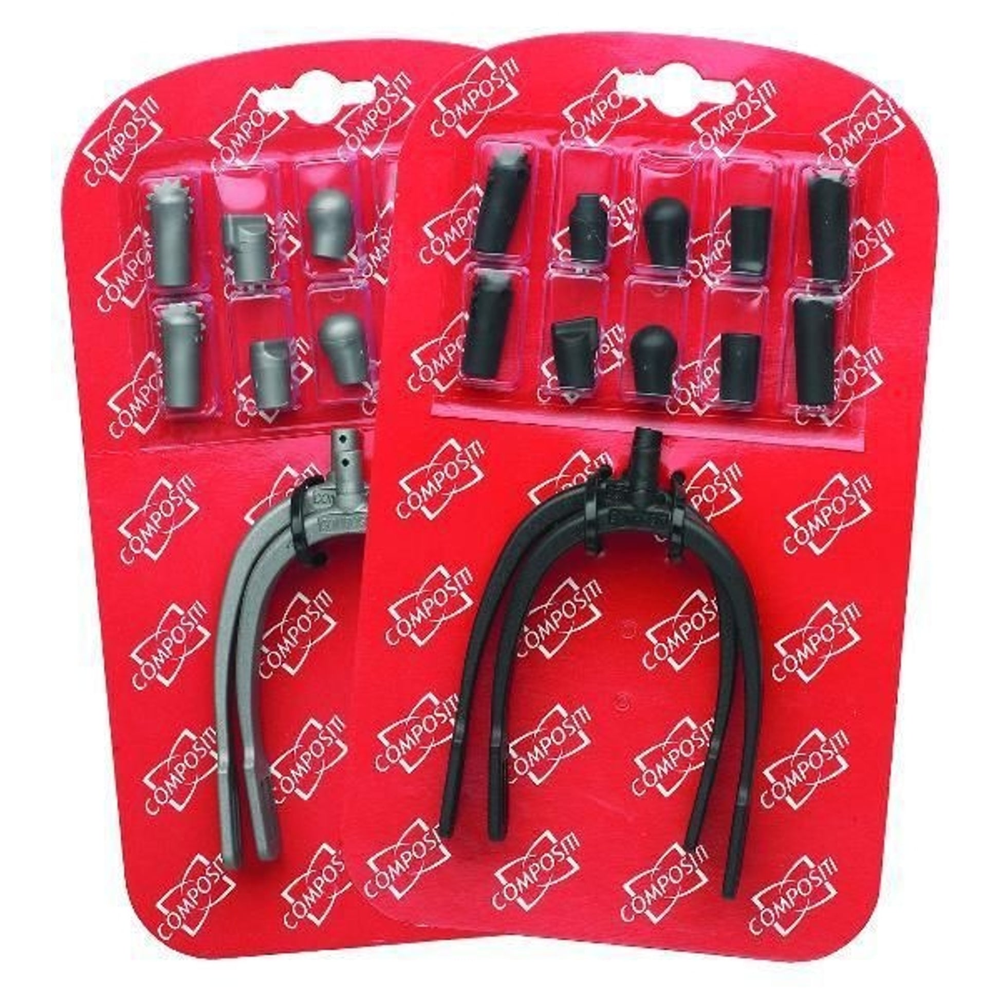 Hot Spurs W5 Pr Interchangeable Heads LC Bk/Wh