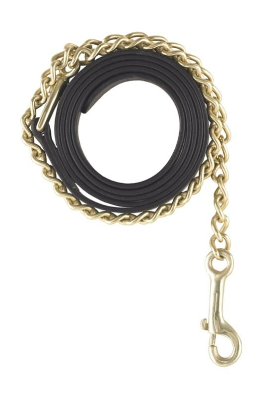 Camelot Plain Leather Lead 1 X 60 Brn